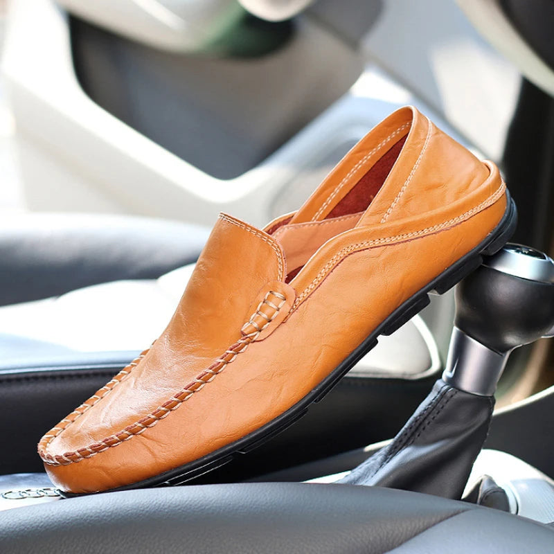 Patent Leather Oxford Loafers