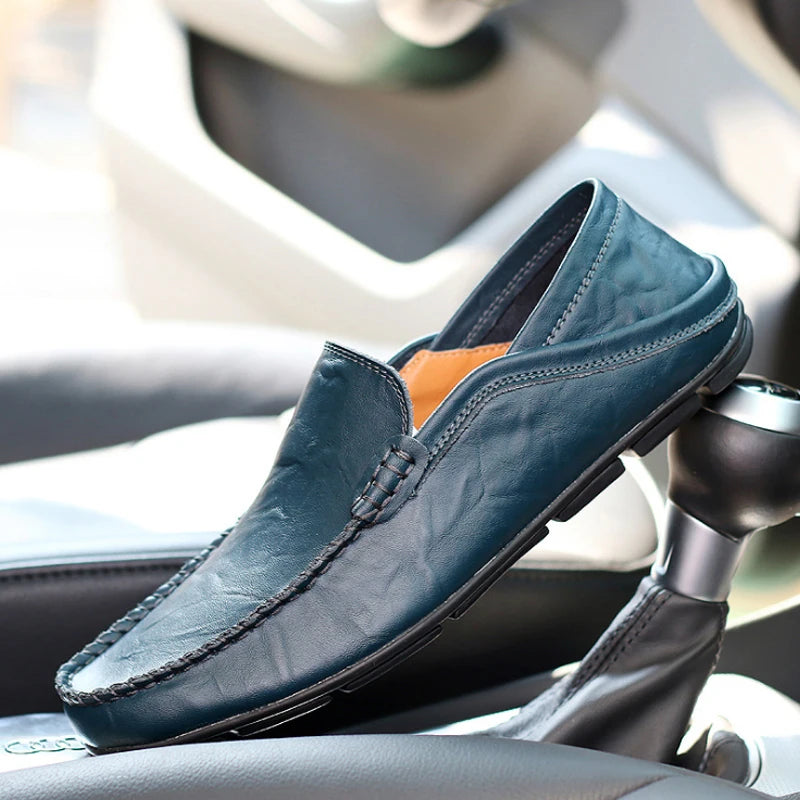 Patent Leather Oxford Loafers