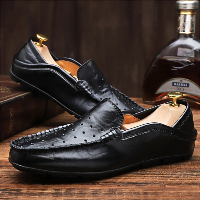 Patent Leather Oxford Loafers