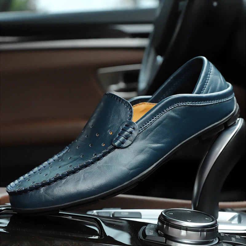 Patent Leather Oxford Loafers