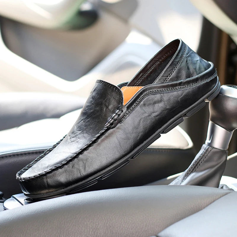 Patent Leather Oxford Loafers