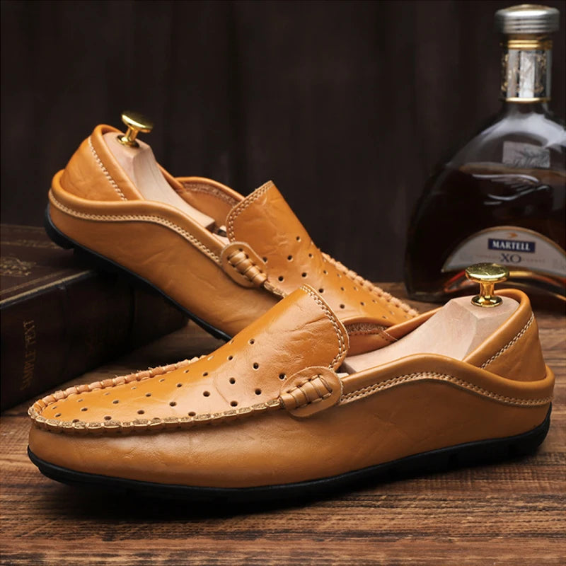 Patent Leather Oxford Loafers