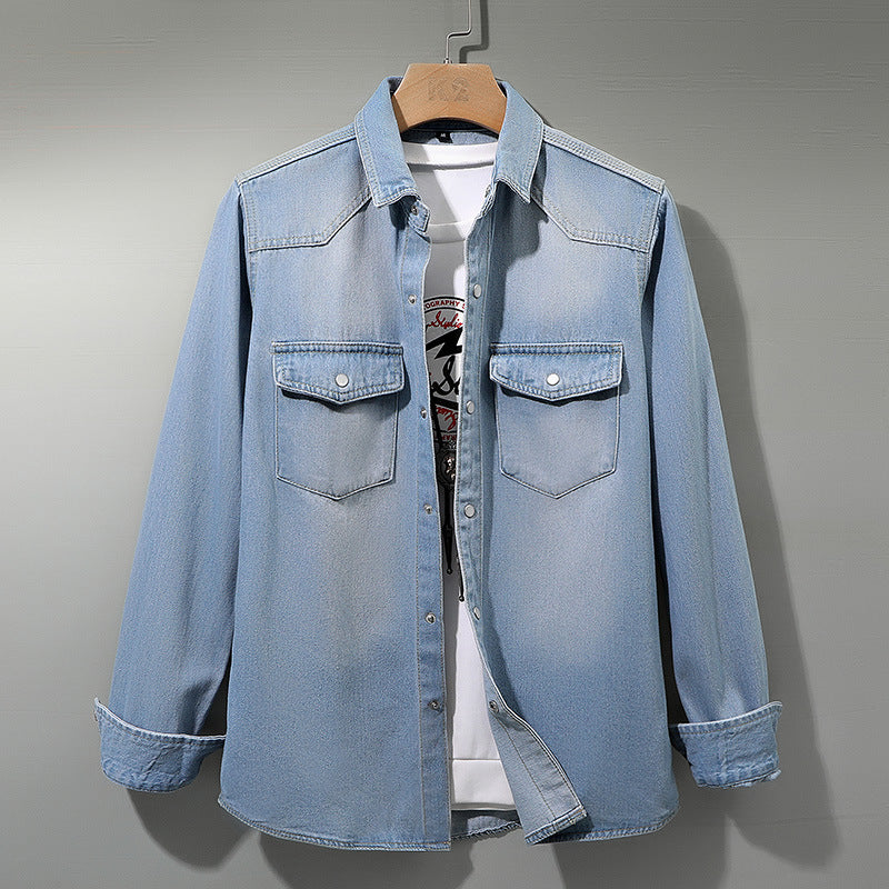 Retro Denim Work Jacket