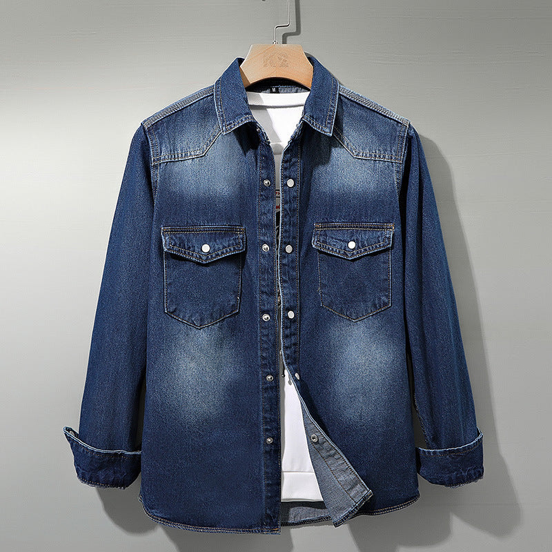 Denim Shirt-Jacket Coat