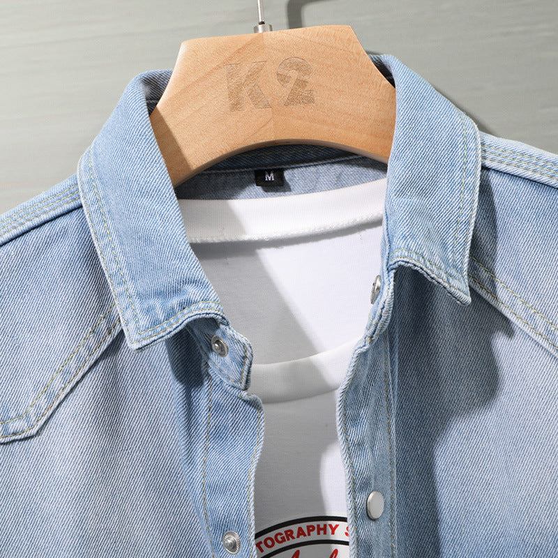 Denim Shirt-Jacket Coat