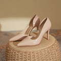 Nude Pointed Toe Stiletto Heels