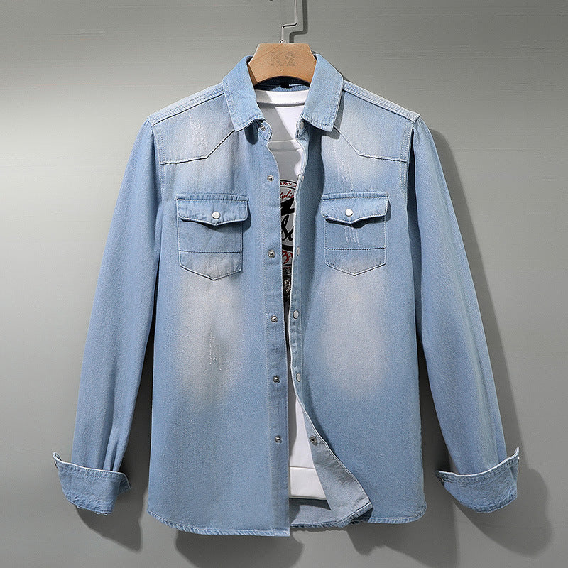 Denim Shirt-Jacket Coat