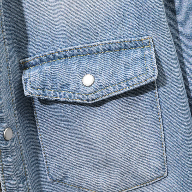 Denim Shirt-Jacket Coat