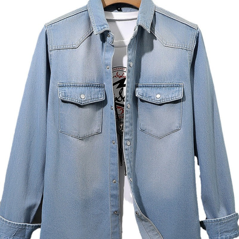 Retro Denim Work Jacket