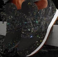 Women's Glitter Sparkle Running Sneakers